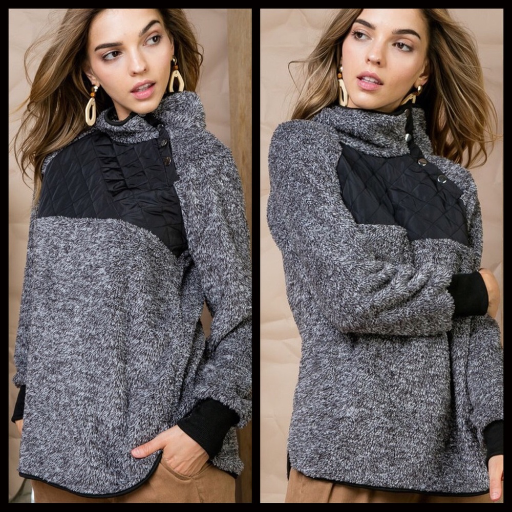 CLEARANCE-NO OFFERS‼️ 5 🌟Miranda Fuzzy Pullover - Picture 3 of 6